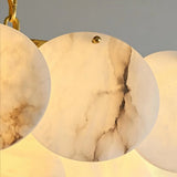 Spanish Alabaster Chandelier View 17 | Alabaster Shell Chandelier | JINSHE | JINSHE