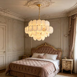 Spanish Alabaster Chandelier View 19 | Alabaster Shell Chandelier | JINSHE | JINSHE