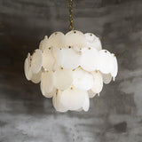 Spanish Alabaster Chandelier View 9 | Alabaster Shell Chandelier | JINSHE | JINSHE