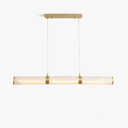 Alan Linear Alabaster Pendant Light