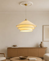 Aldenmere Curated Finished Iron Pendant Light – architectural ceiling profile