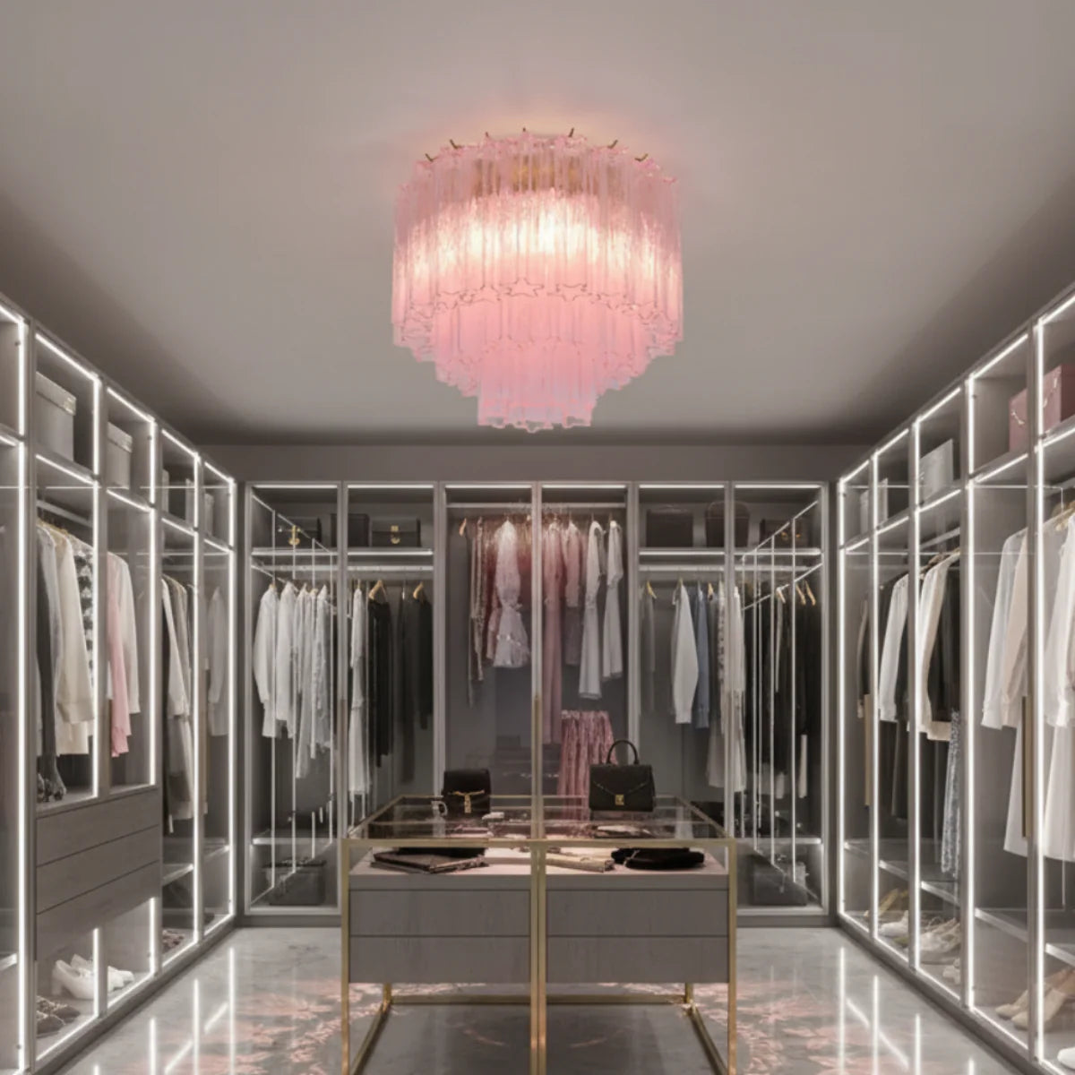 Hand-Blown Murano Glass Alric Ceiling Light | Quiet Luxury Lighting | JINSHE