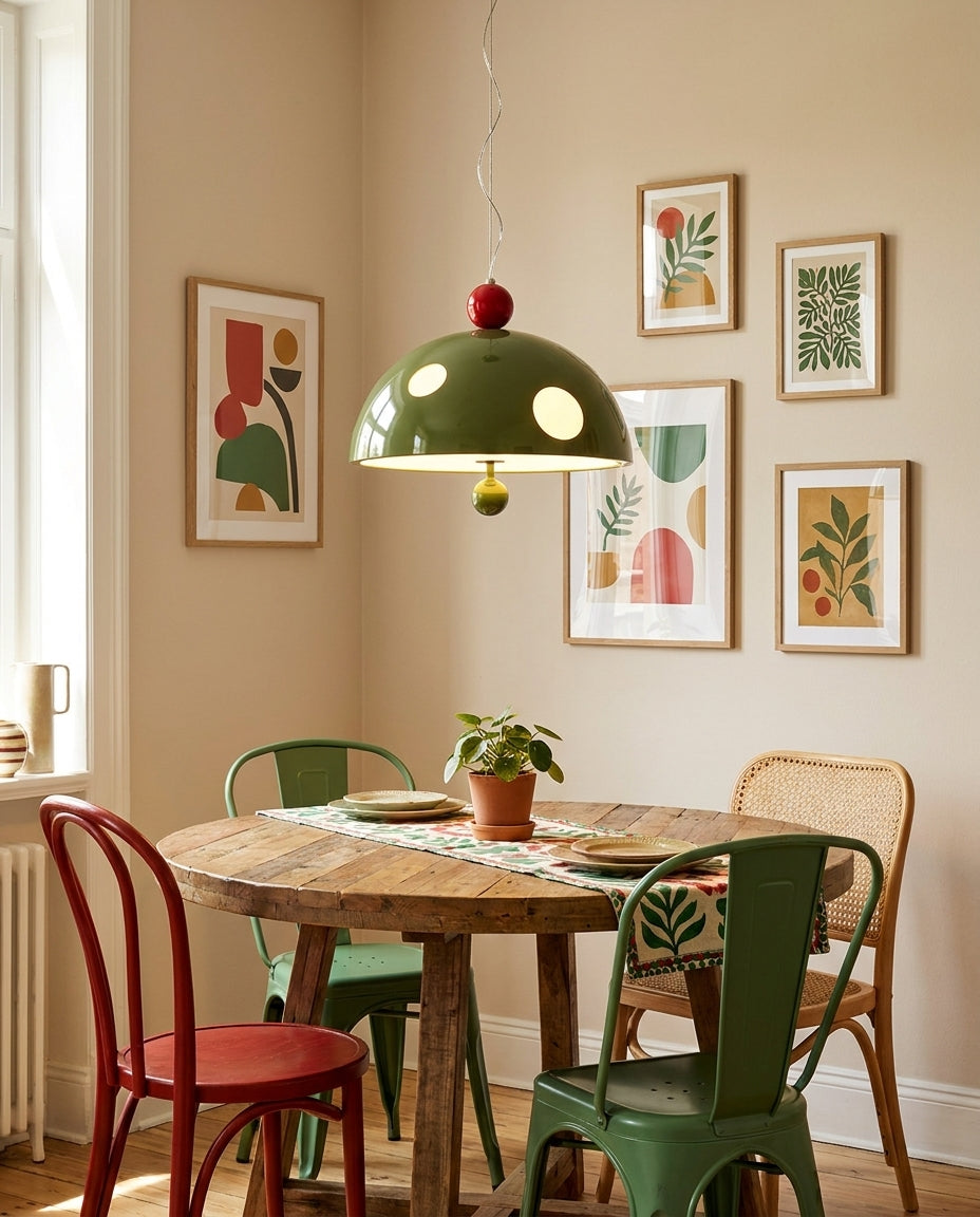 Amanora Curated Optical Acrylic Pendant Light