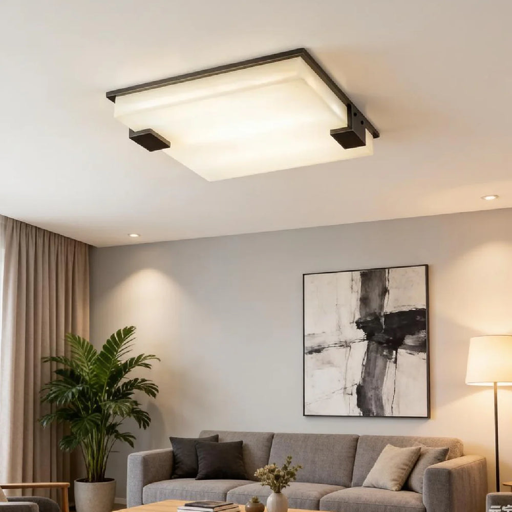 Anter Alabaster Ceiling Light