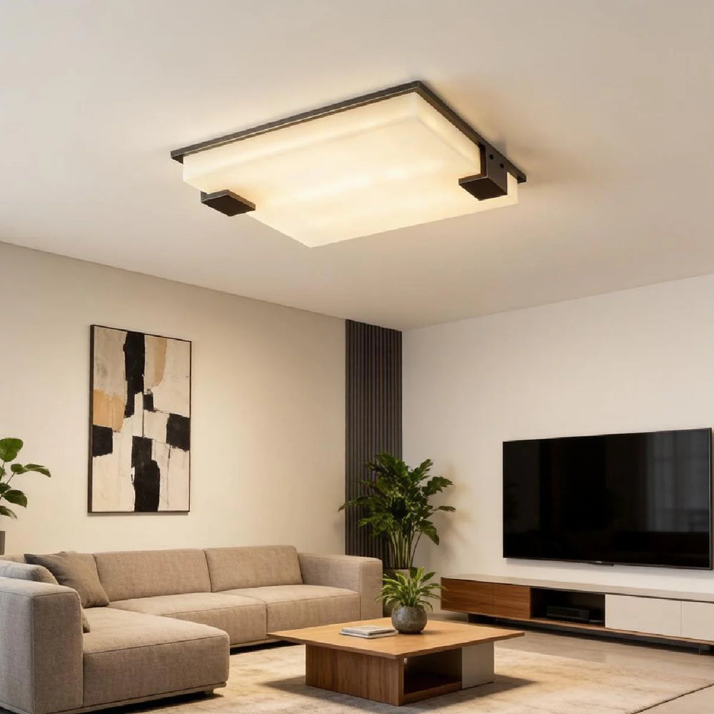 Anter Alabaster Ceiling Light
