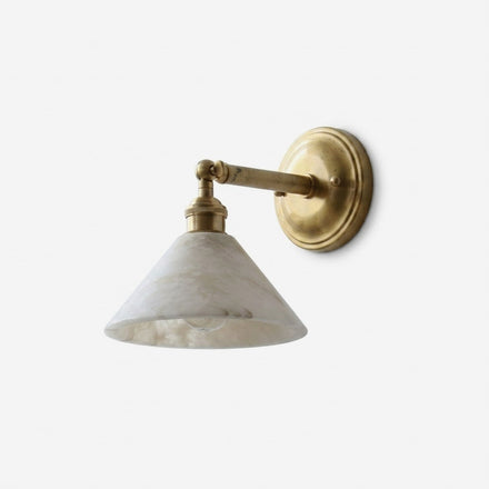 Anthemion Alabaster Wall Sconce