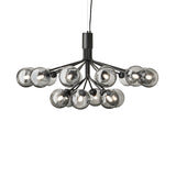 Glass Sphere Cluster Chandelier – Ambient Illumination in Luxury Interior Setting View 21