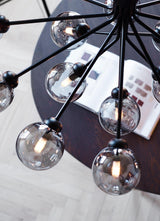 Glass Sphere Cluster Chandelier – Ambient Illumination in Luxury Interior Setting View 15