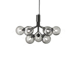 Glass Sphere Cluster Chandelier – Ambient Illumination in Luxury Interior Setting View 14