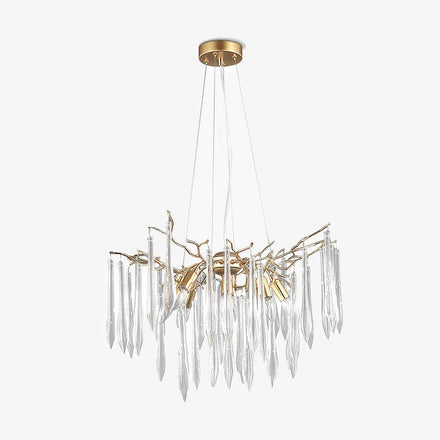 Aqua Funnel Chandelier