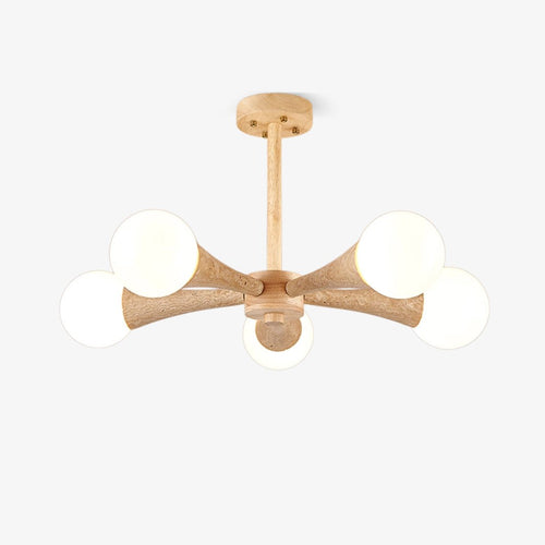 Arbor Travertine Curated Yellow Travertine Chand – Yellow Travertine Chandelier