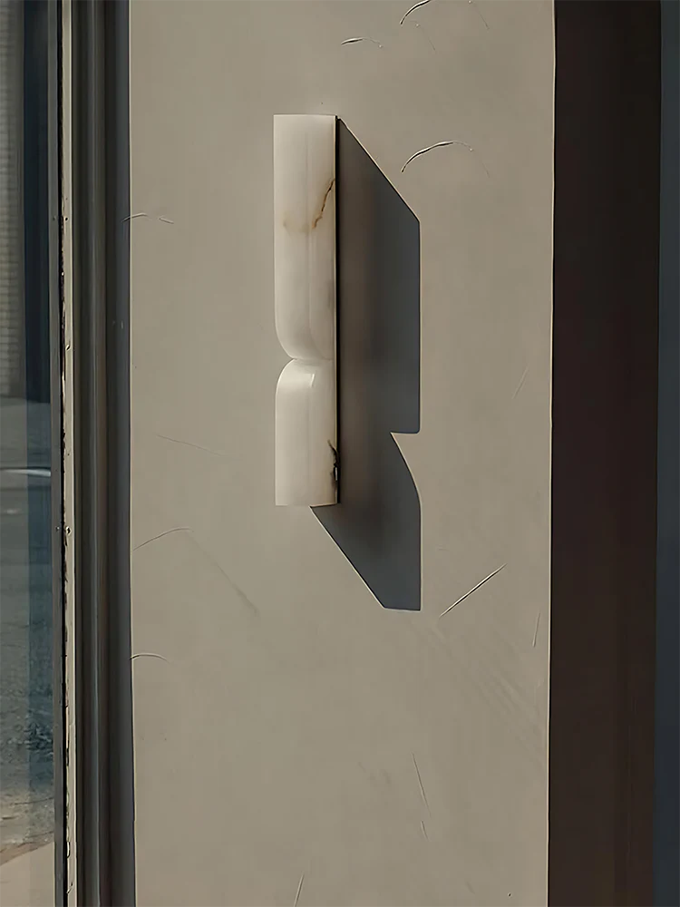 Spanish Alabaster Wall Lamp View 7 | Arc Fold Wall Lamp | Spanish Alabaster | JINSHE | JINSHE