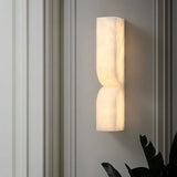 Spanish Alabaster Wall Lamp View 3 | Arc Fold Wall Lamp | Spanish Alabaster | JINSHE | JINSHE