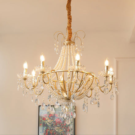 Arcadia Gold Chandelier