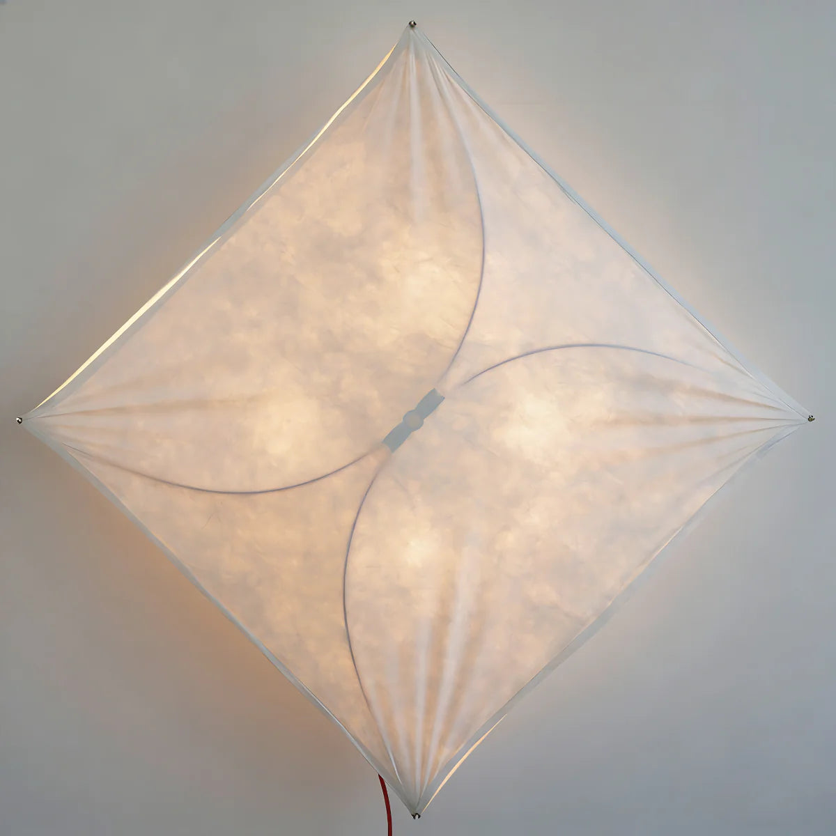 Artisan Material Wall Lamp View 10 | Ariette Kite Wall Sconce | Wabi-Sabi Dupont Paper Art Wall Lamp | JINSHE | JINSHE