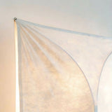 Artisan Material Wall Lamp View 11 | Ariette Kite Wall Sconce | Wabi-Sabi Dupont Paper Art Wall Lamp | JINSHE | JINSHE