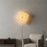 Artisan Material Wall Lamp View 6 | Ariette Kite Wall Sconce | Wabi-Sabi Dupont Paper Art Wall Lamp | JINSHE | JINSHE