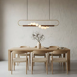 Hand-cast Resin Chandelier View 8 | Astra Linear Hand-cast Resin Chandelier | The Sculptural Art Collection | JINSHE | JINSHE