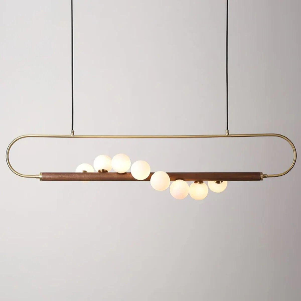Hand-cast Resin Chandelier View 14 | Astra Linear Hand-cast Resin Chandelier | The Sculptural Art Collection | JINSHE | JINSHE