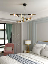 Astrid Double Curated Mouth-Blown Frosted Glass – illuminated warm ambiance setting