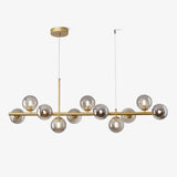 Aurelia Globe Curated Mouth-Blown Frosted Glass – Mouth-Blown Frosted Glass Chandelier