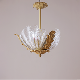 Aurelia Shell Curated Mouth-Blown Frosted Glass – ∅ 14.6 x H 8.7 finish configuration #1