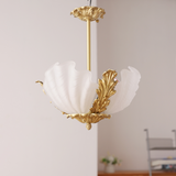 Aurelia Shell Curated Mouth-Blown Frosted Glass – ∅ 14.6 x H 8.7 finish configuration #1 #2 #3