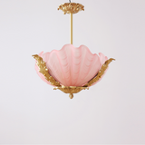 Aurelia Shell Curated Mouth-Blown Frosted Glass – ∅ 14.6 x H 8.7 finish configuration #1 #2