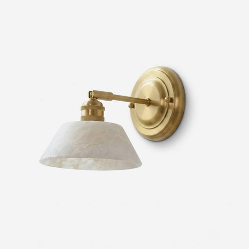 Aurelle Alabaster Curated Alabaster Wall Sconce – Alabaster Wall Sconce