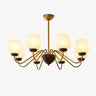 Aurorium Curated Mouth-Blown Frosted Glass Chand