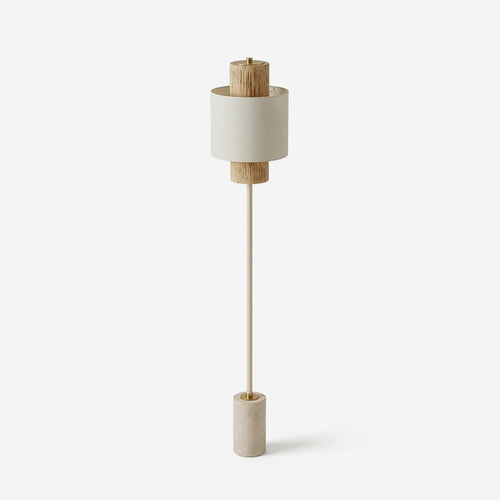Avenor Curated Yellow Travertine Floor Lamp – Yellow Travertine Floor Lamp