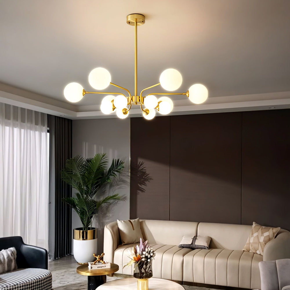 Balloon Ball Curated Mouth-Blown Frosted Glass C