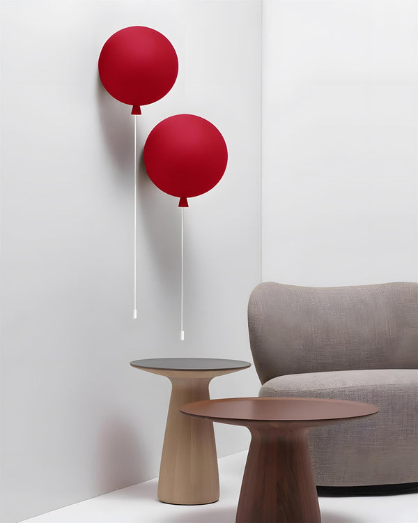 Balloon Curated Mouth-Blown Frosted Glass Wall S