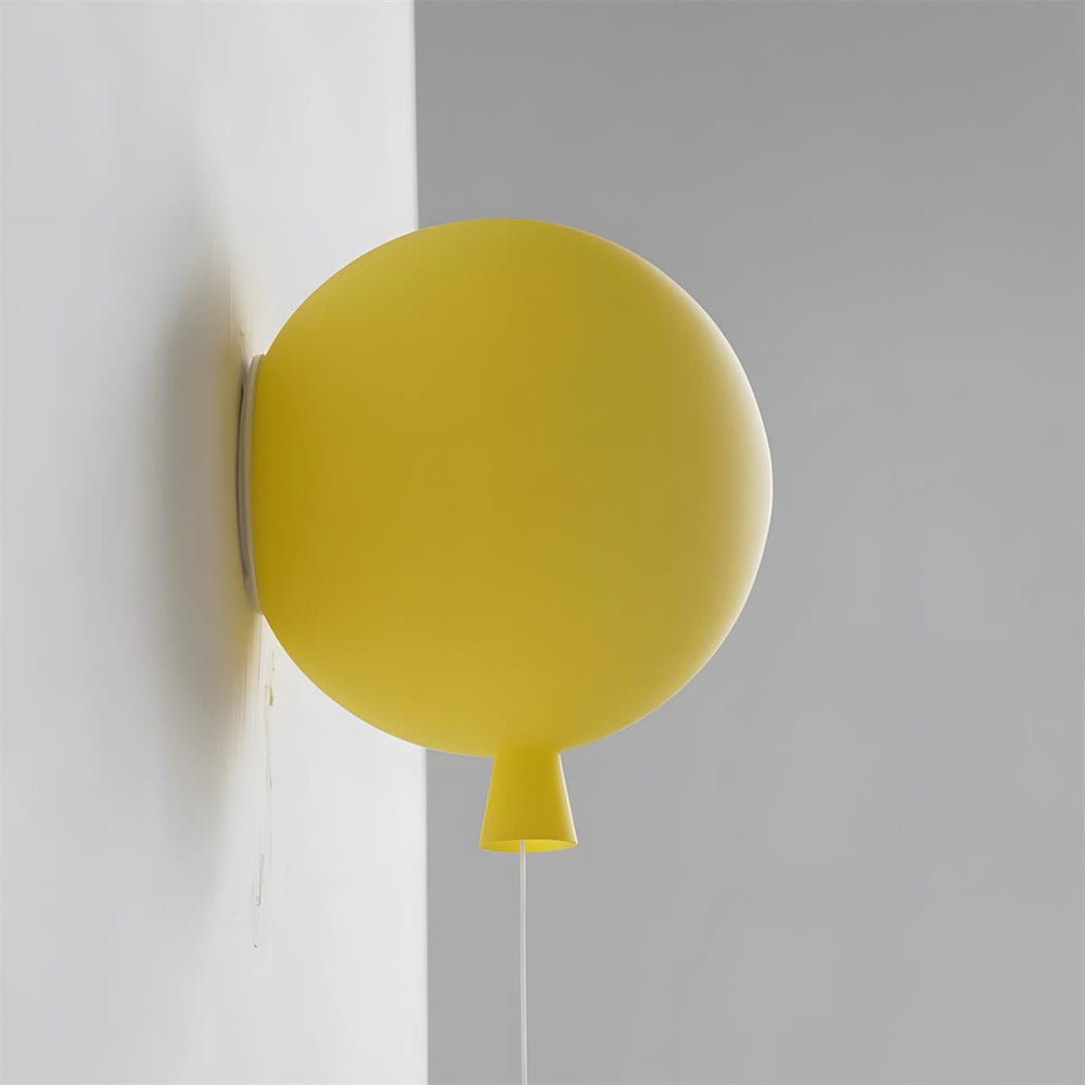 Balloon Curated Mouth-Blown Frosted Glass Wall S