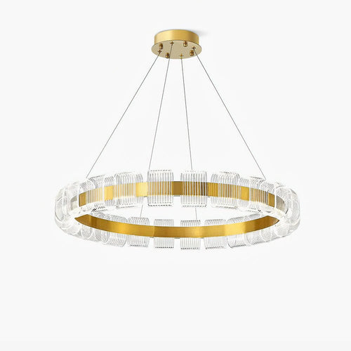 Bangle Curated Optical Acrylic Chandelier – Optical Acrylic Chandelier