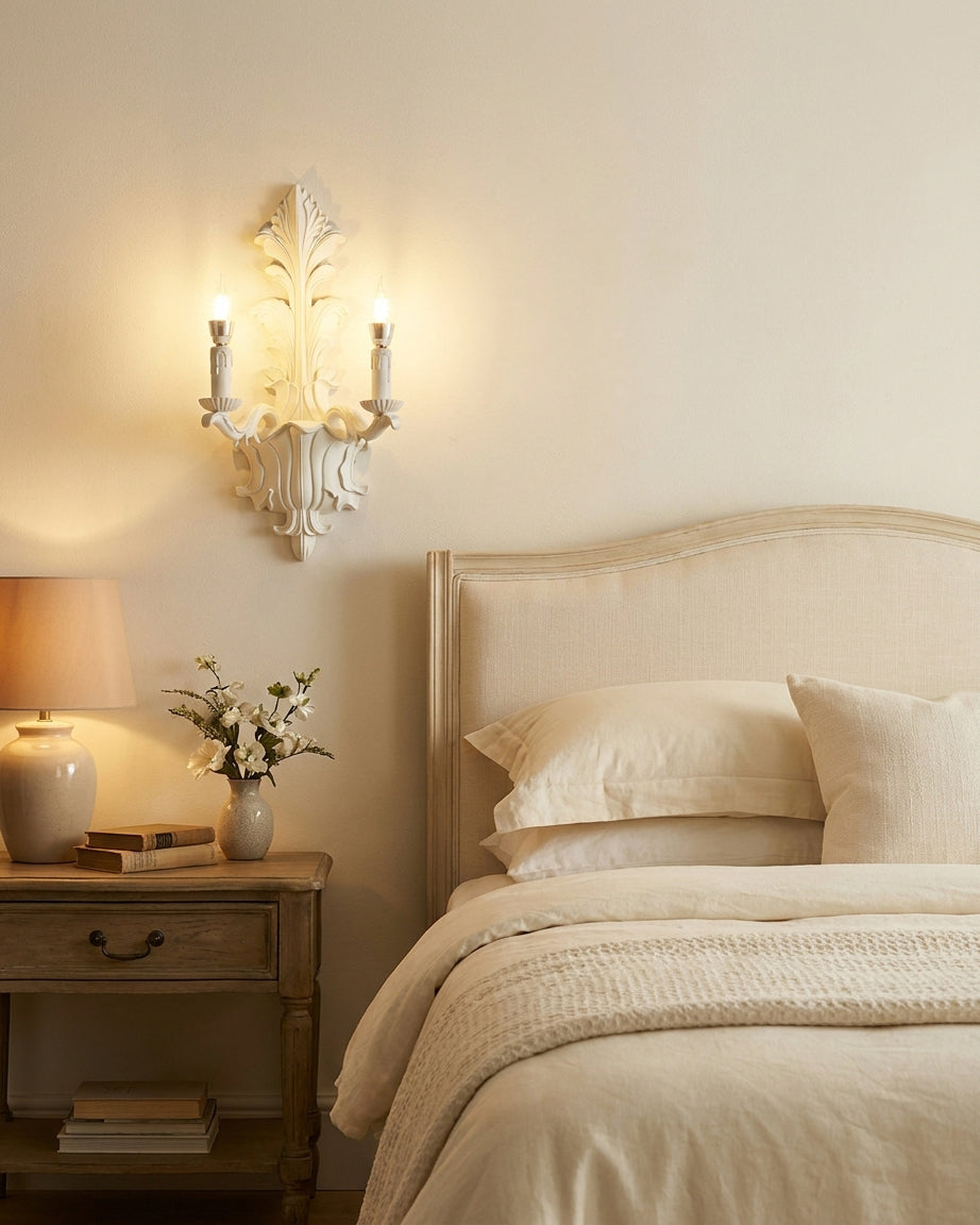 Barocelle Curated Iron & Glass Wall Sconce