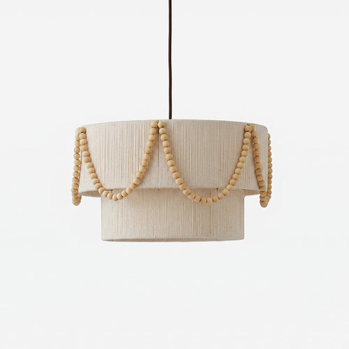 Beadelle Curated Iron & Glass Pendant Light – Iron & Glass Pendant Light