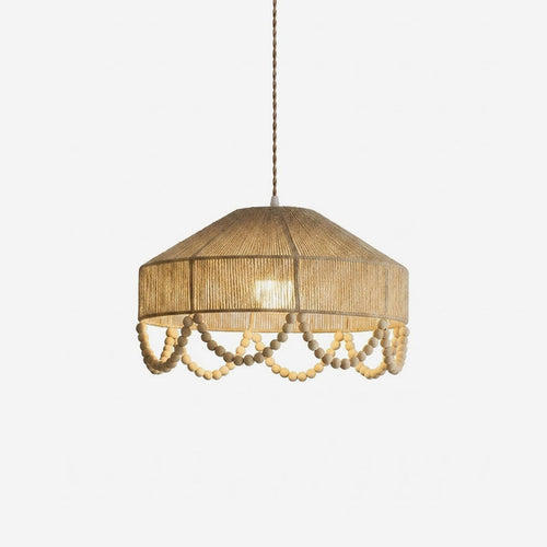 Beadora Curated Iron & Glass Pendant Light – Iron & Glass Pendant Light