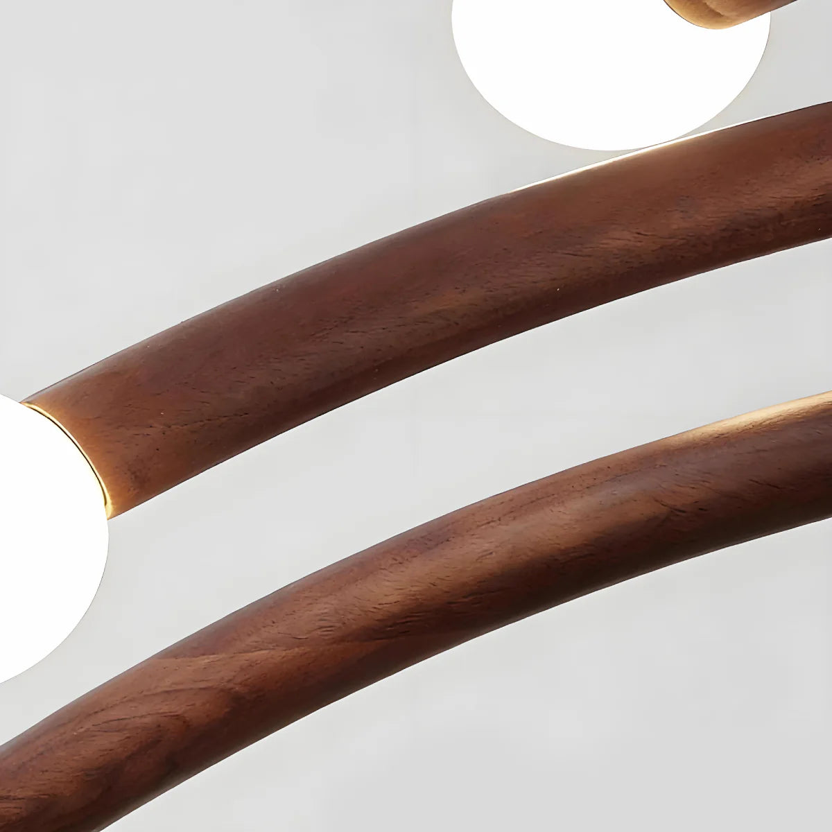 JINSHE Walnut organic modern chandelier | antique style for living room Chandelier - product image