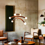JINSHE Walnut organic modern chandelier | antique style for living room Chandelier - product image