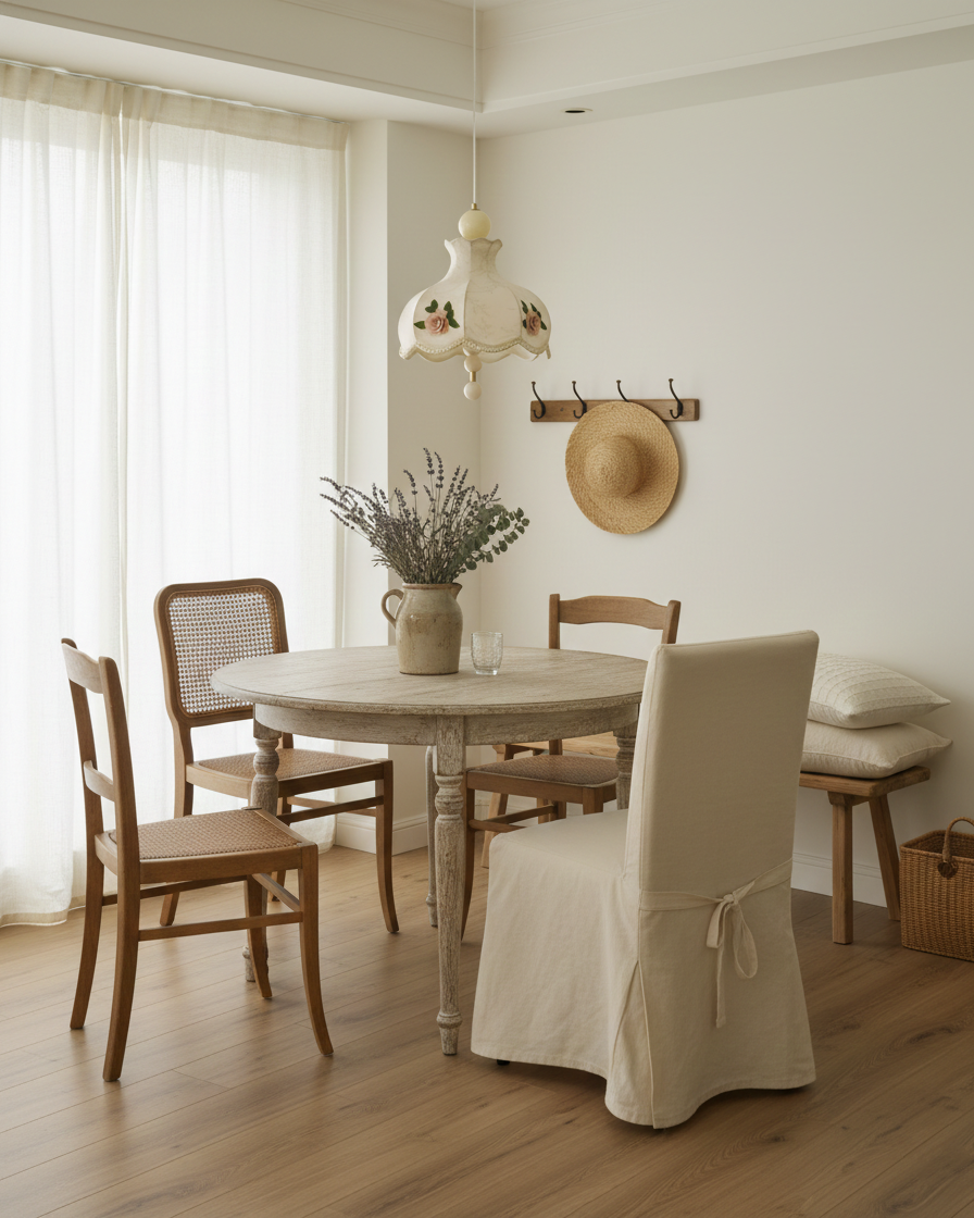 Bellevia Curated Iron & Glass Pendant Light