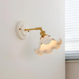 Bellewave Curated Solid Brass Wall Sconce – structural canopy joint detail