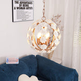Bianca Floral Orb Curated Hand-Thrown Ceramic Ch – macro detail view #1