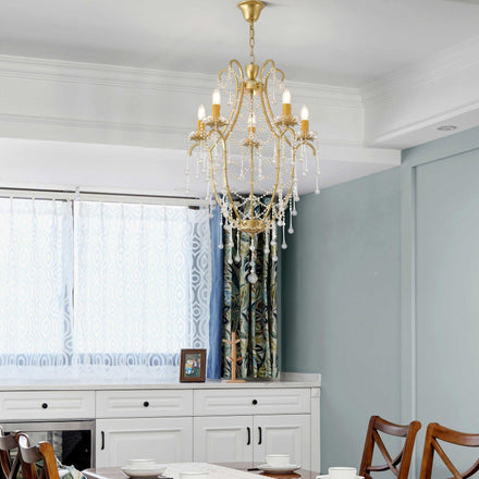 Modern Birdcage Chandelier