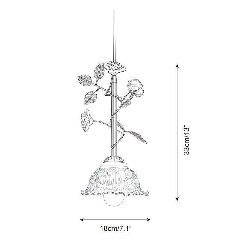 Bloomvelle Curated Solid Brass Pendant Light – macro detail view