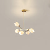 Porcelain Magnolia Curated Hand-Thrown Ceramic C – 5 heads L 19.7 x W 15.7 x H 11.8  L 50cm finish configuration