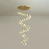 Blossom Double Horn Curated Hand-Thrown Ceramic – 80-lights B Size: ∅ 31.5 x H 137.8 finish configuration
