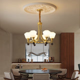 Mouth-Blown Frosted Glass craftsmanship detail on Bravado Curated Mouth-Blown Frosted Glass Chande
