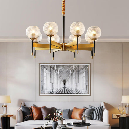 Modern Breton Chandelier