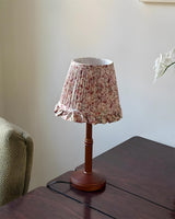 Briarfield Curated Solid Hardwood Table Lamp – unlit natural material contrast